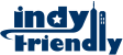 Indy Friendly logo.